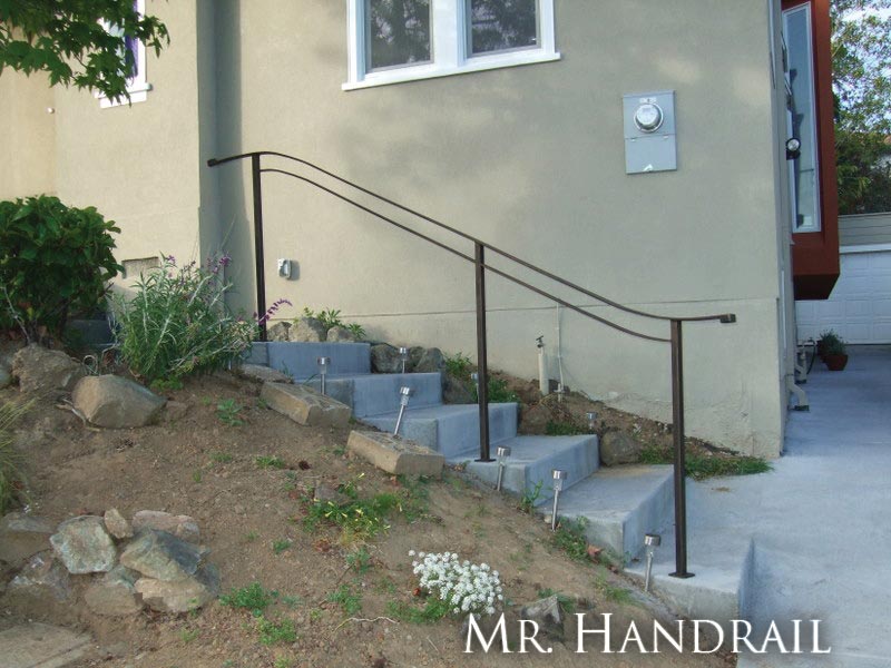 (EX-8) - Different elevation of arts and crafts handrail
