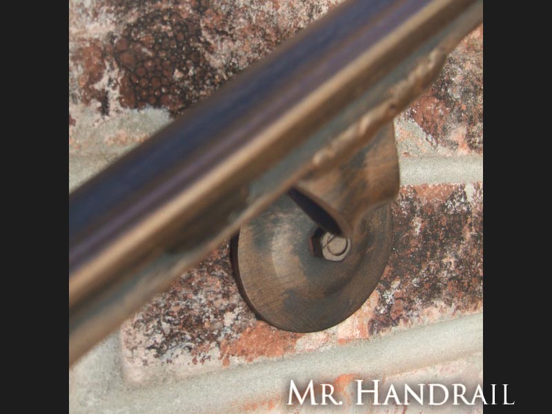 (CU-4) - Wall bracket with patina