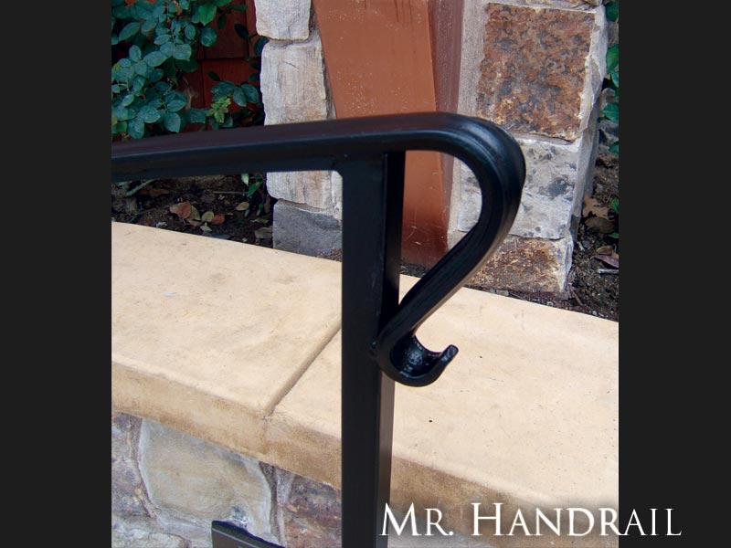 (CU-9) - Lambs Tounge - Traditional termination of Moulded Cap Rail