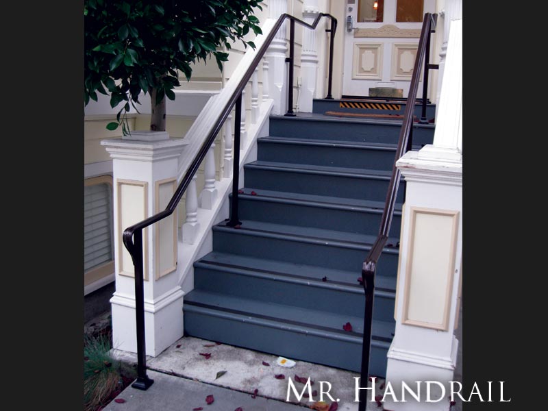 (EX-33) - Molded Cap on Victorian Stair - Installed on Doctors Office in San Francisco