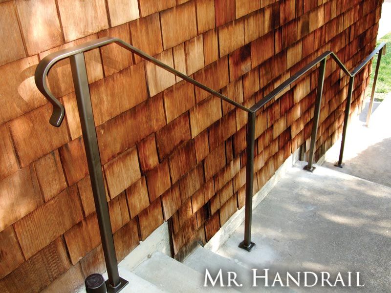 (EX-44) - Flatbar handrail in bronze color