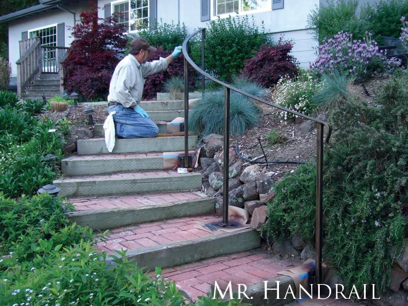 (EX-48) - Applying Patina to Painted Handrail