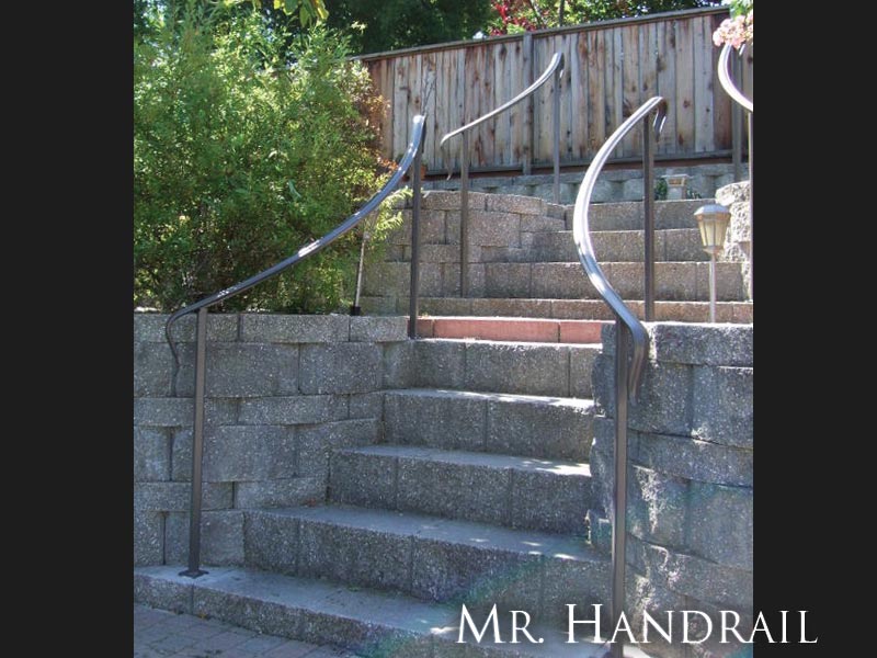 (EX-51) - Radius handrails to a Gazebo above