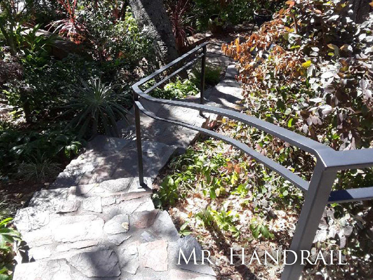 Mr. Handrail - EX-95 - Double line flat bar in flat black