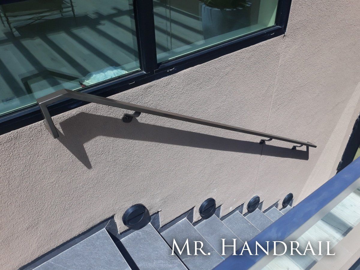 Mr. Handrail - EX-93 - Wall mounted rectangular tubing