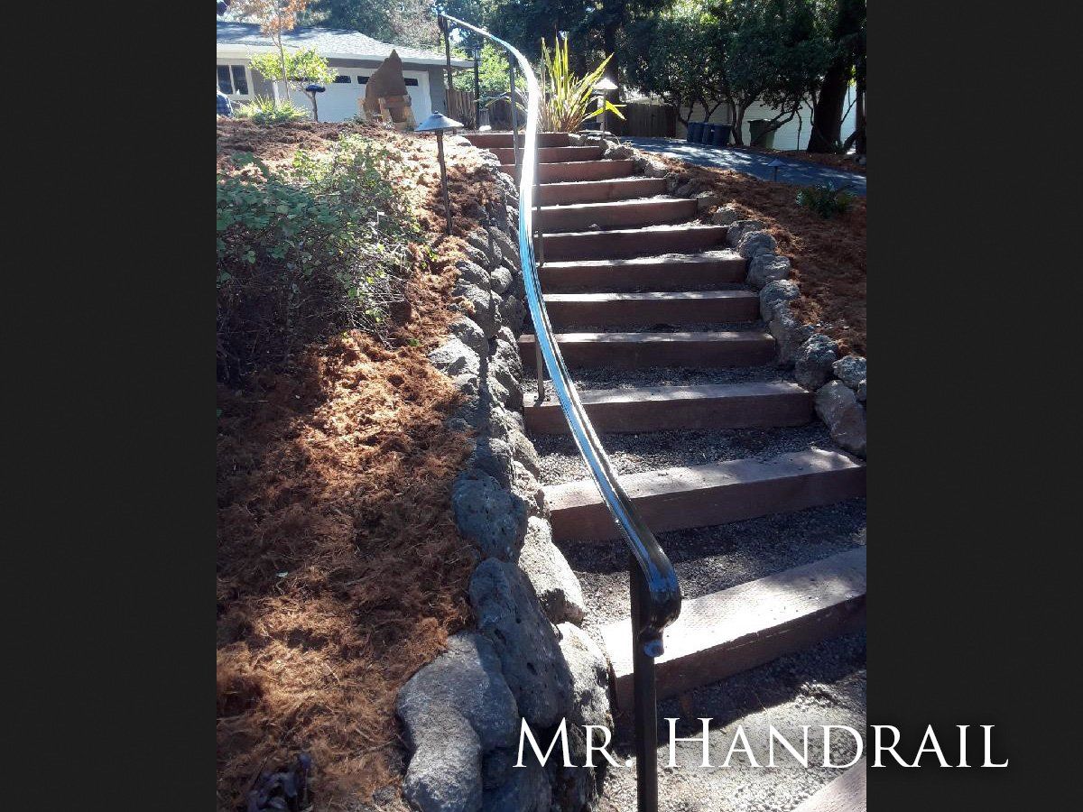 Mr. Handrail - EX-103 - Graceful molded cap Railing