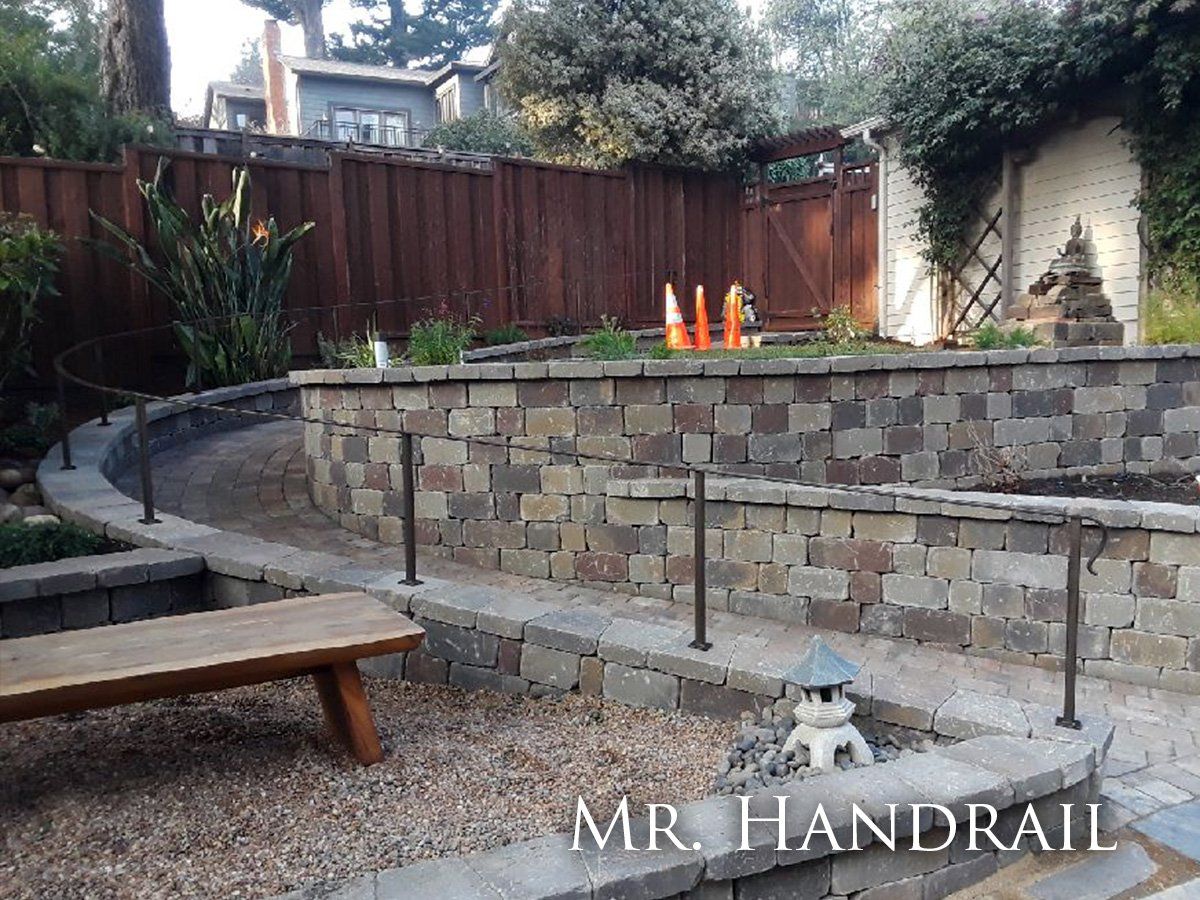 Mr. Handrail - EX-100 - Radiused flat bar for our friend Jonathan