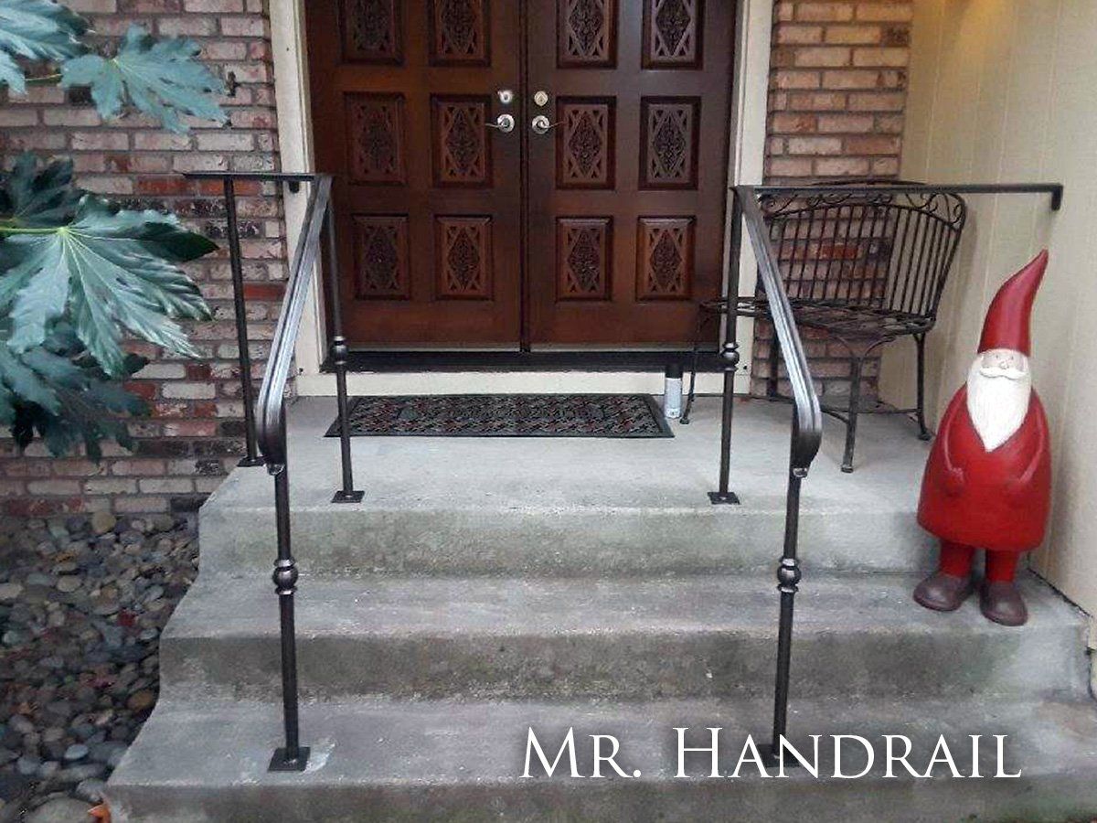 Mr. Handrail - EX-105 - Molded cap Railing with decorative posts