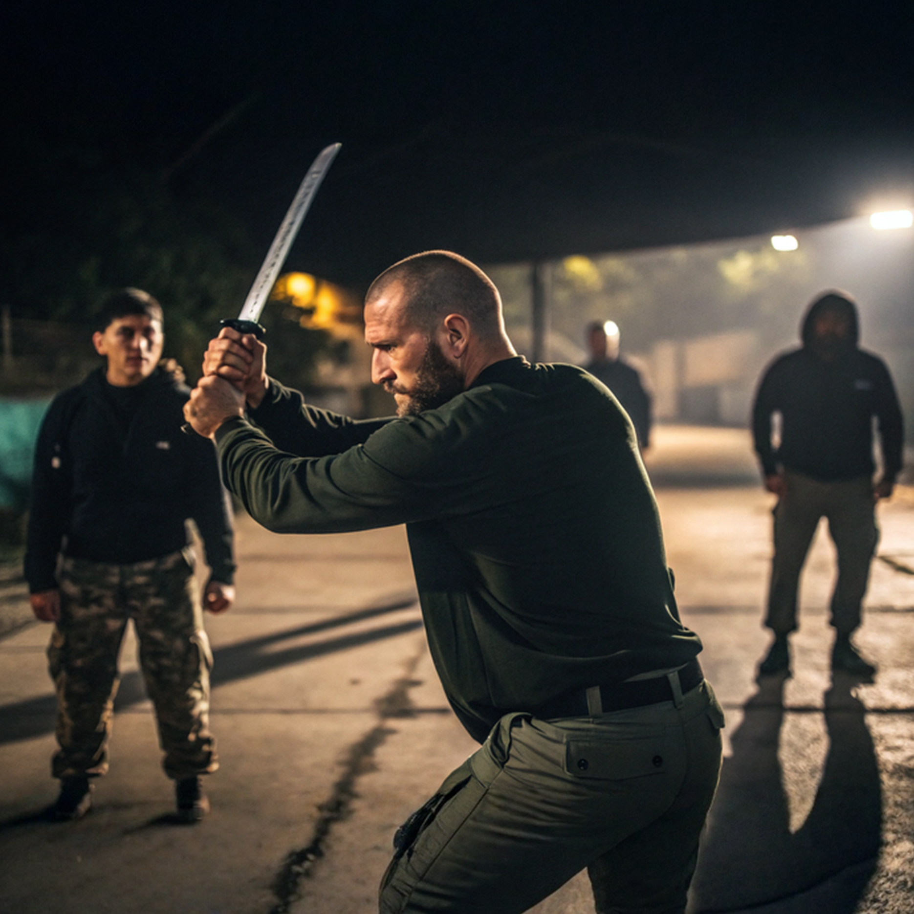 A woman is sitting on a bed with her head in her hands.