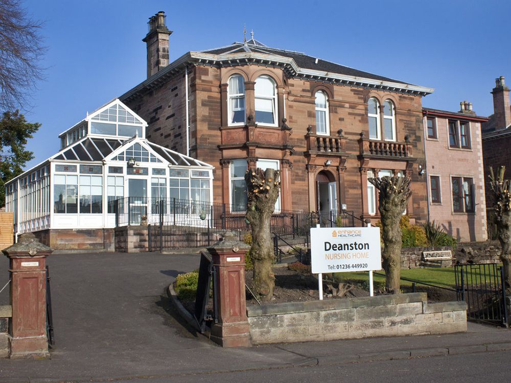 Outside view of Deanston Care Home