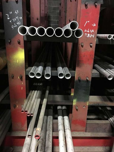 Stainless Steel Pipe — Metal Supply in Wilkes Barre, PA