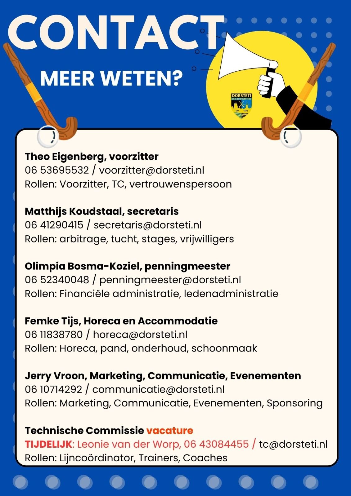 Vrijwilliger Inkoop Dorsteti gezocht