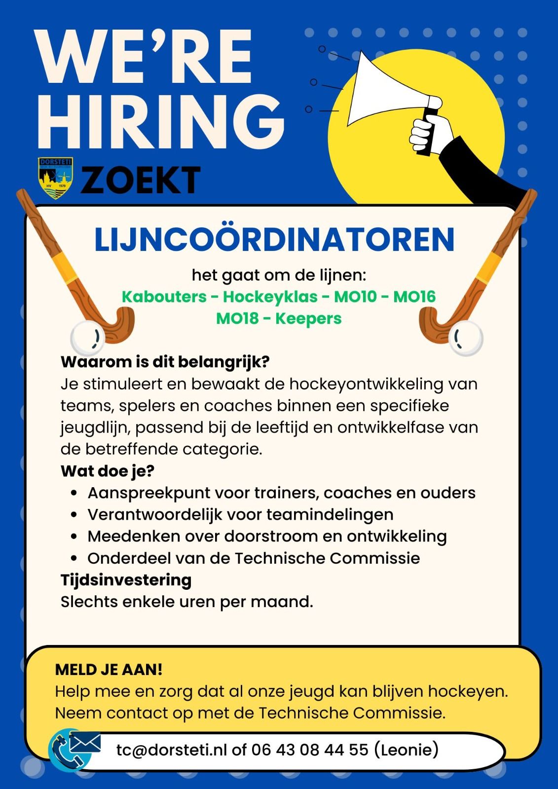 Vrijwilliger Inkoop Dorsteti gezocht