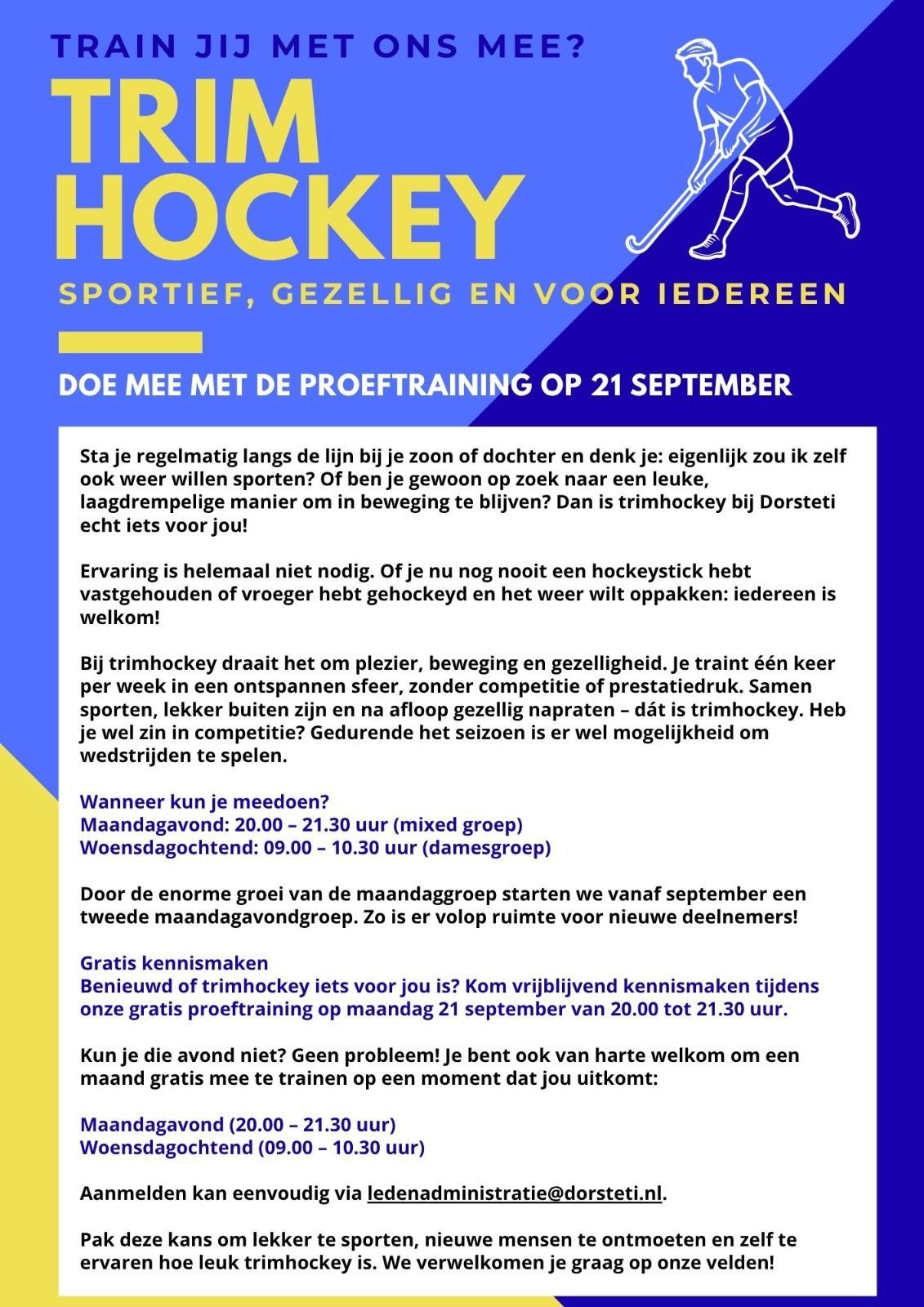 Vrijwilliger Inkoop Dorsteti gezocht