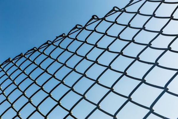 chain link fence wire
