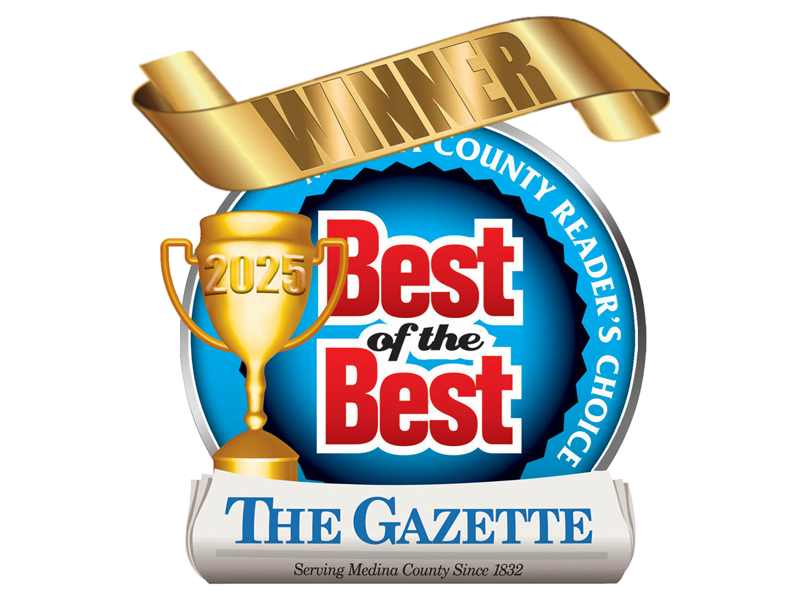 Medina Gazette 2025 Best of the Best landscaper logo for Chidsey Landscape & Design