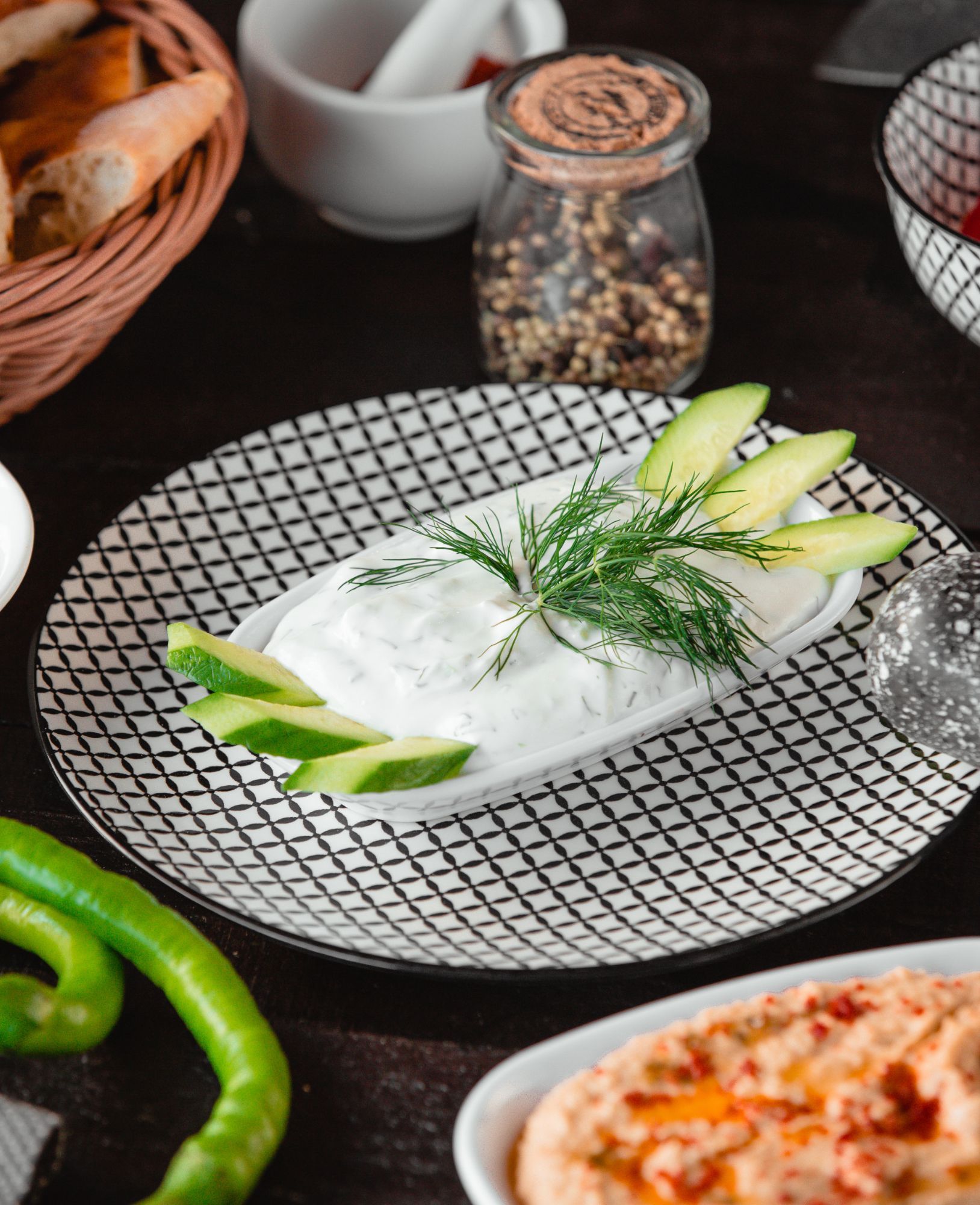 a selection of tapas/salatim/mezzes