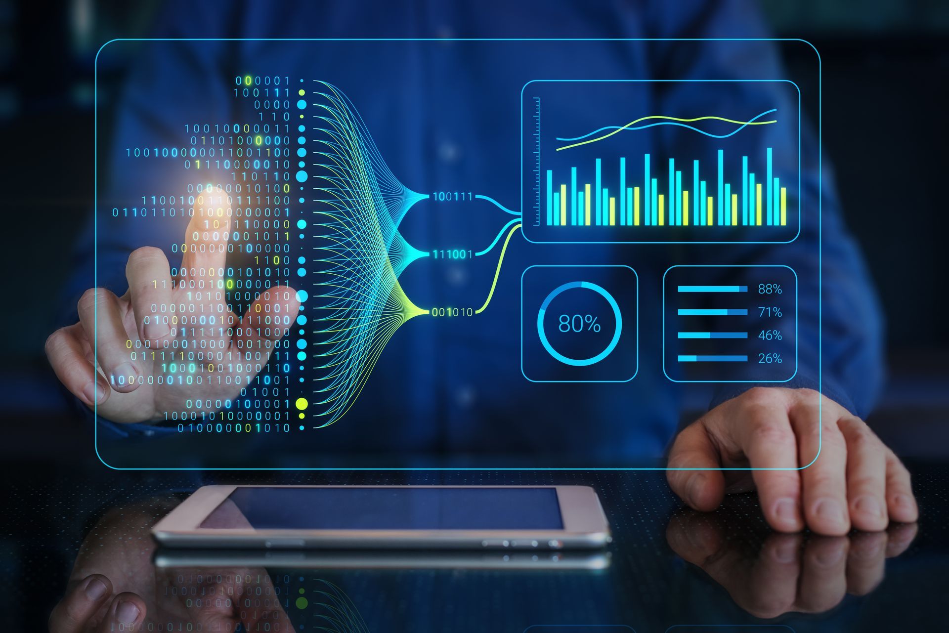 a laptop is open to a page that says esg platform