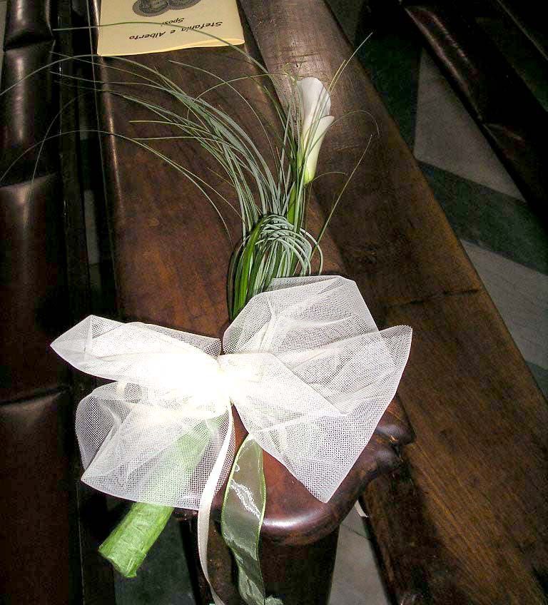 allestimento fiori chiesa