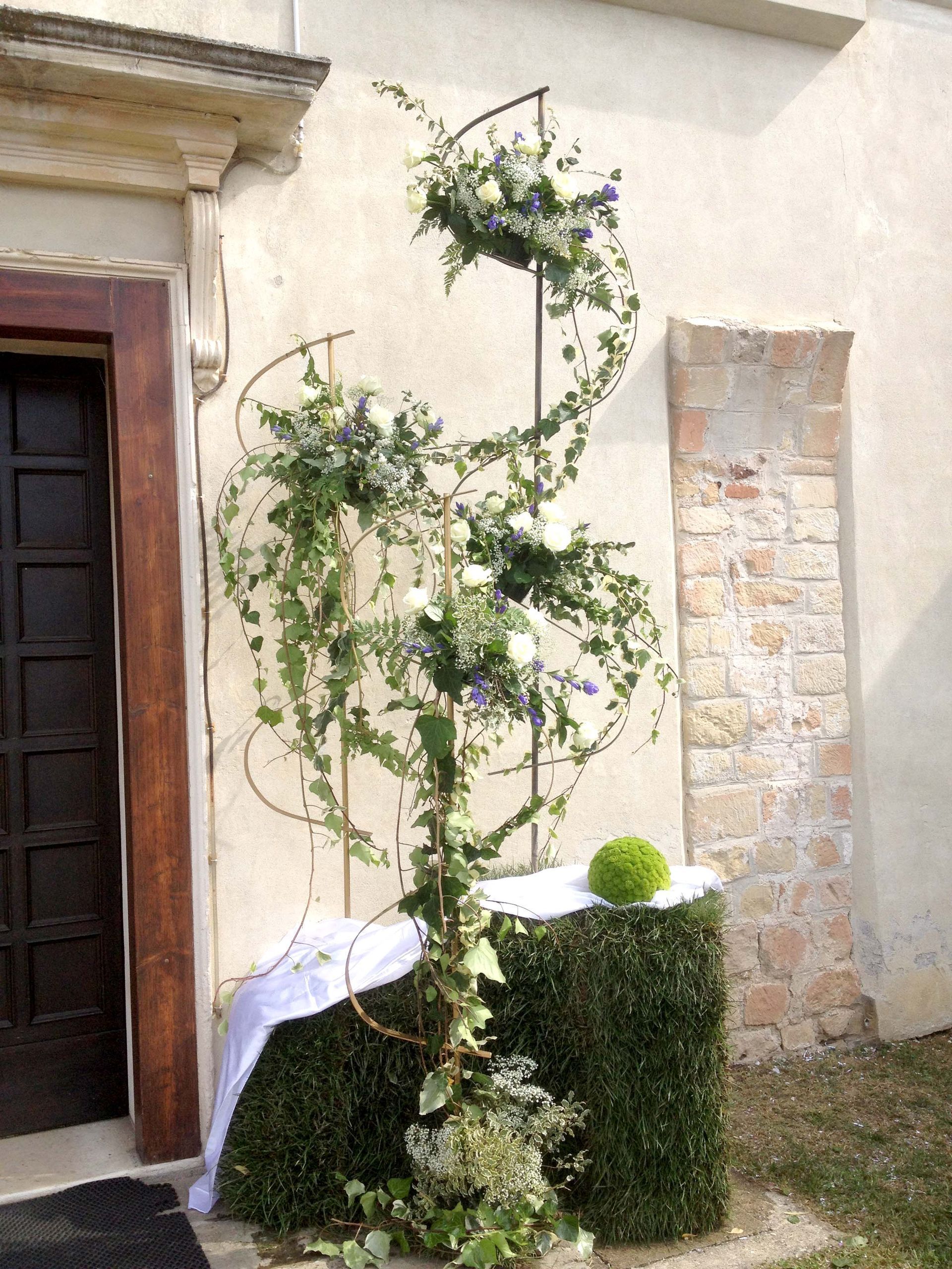 allestimento fiori per matrimonio