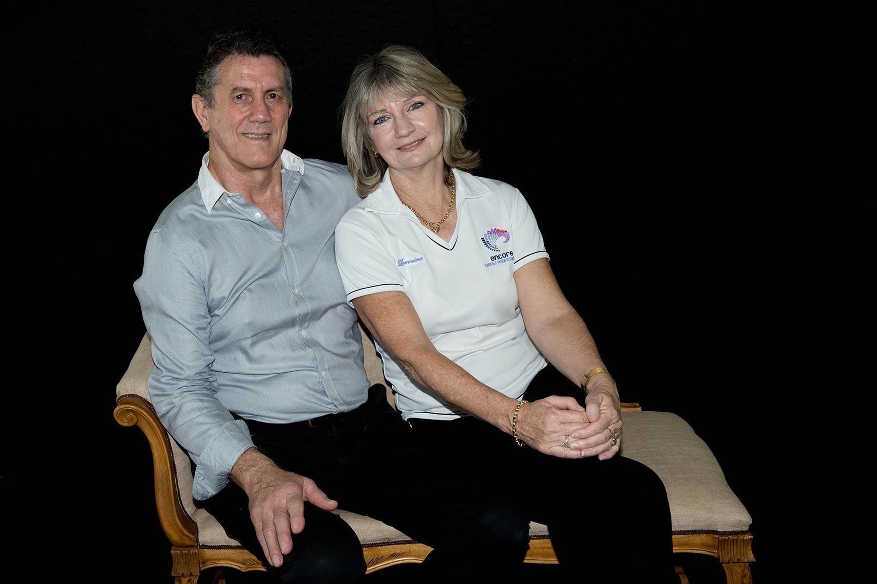 Lorraine And Ross — Encore Carpet Professionals in Parkwood, QLD