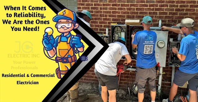 electrician holding a light bulb