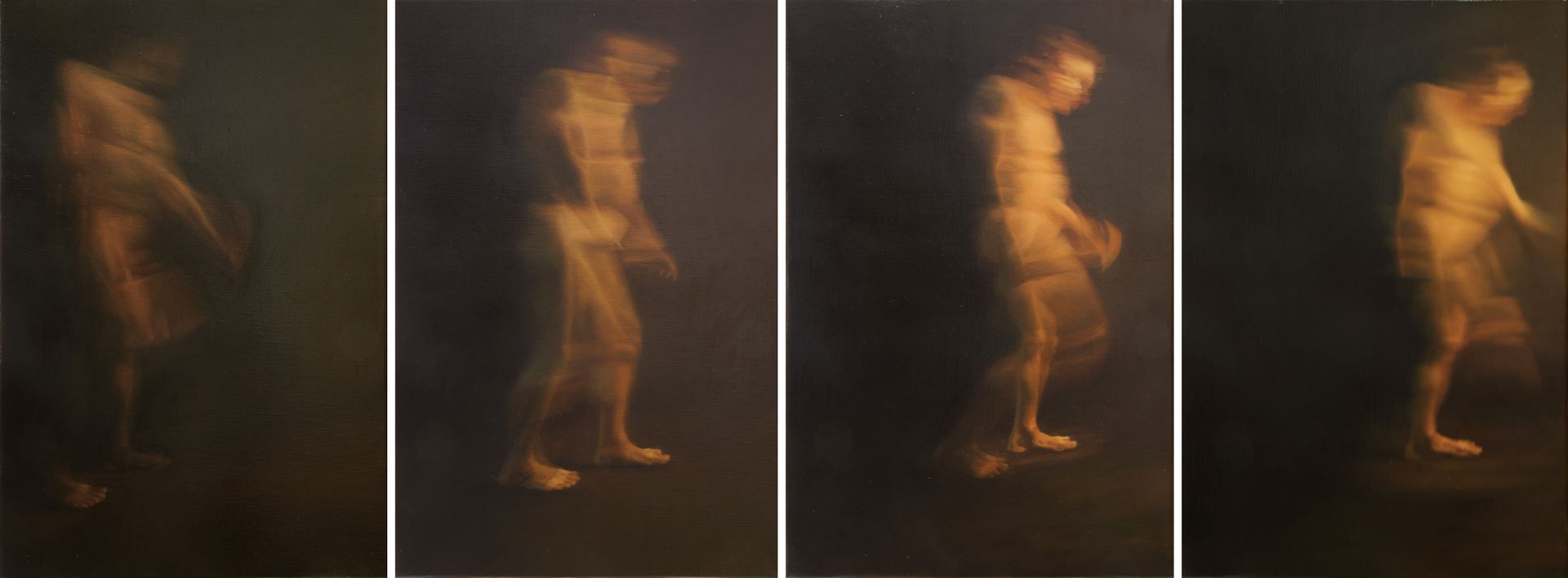 Pasi Tammi taideteos, Adieu, 2022, Oil on canvas, 45 x 30 cm x 4