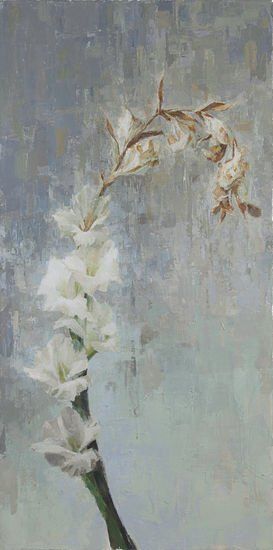 Pasi Tammi - Gladiolus Gravitatis, öljy kankaalle
