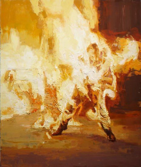 Pasi Tammi - Kutsukaa häntä Prometheukseksi, öljy kankaalle