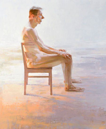 Pasi Tammi - Minulle ei koskaan tapahdu mitään, öljy kankaalle