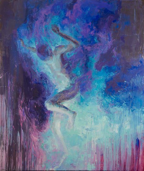 Pasi Tammi - Nimetön 4, öljy kankaalle