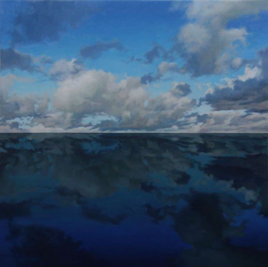 Pasi Tammi - Yön tummien vesien yllä lepää päivä 2, öljy kankaalle