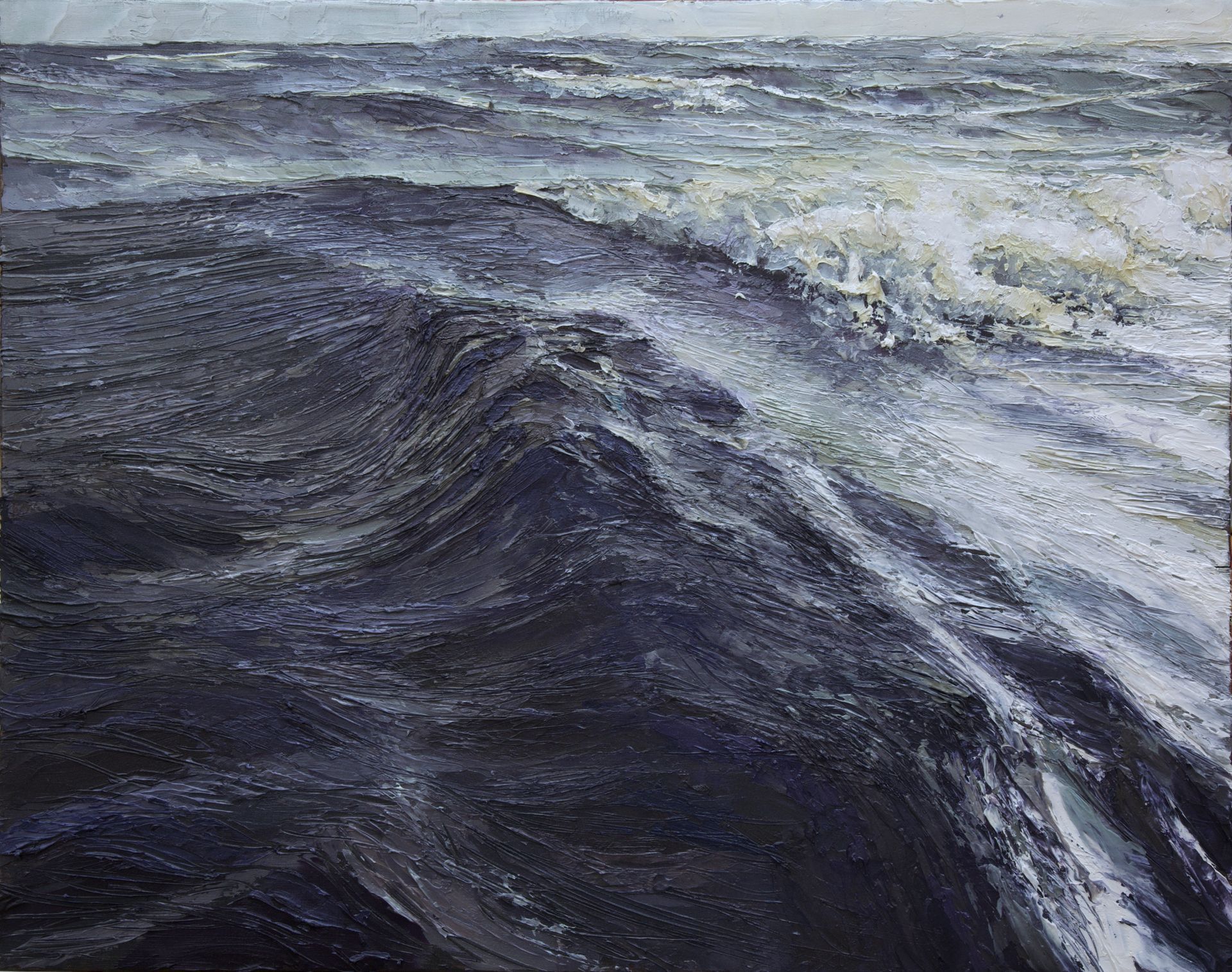 Pasi Tammi - Flood I, öljy kankaalle