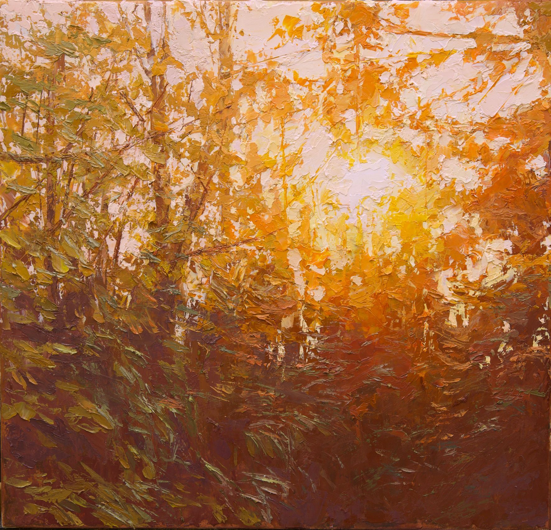 Pasi Tammi - Taukopaikalla, öljy kankaalle