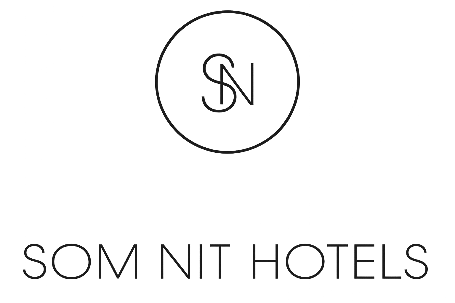 El logotipo de Som Nit Hotels.