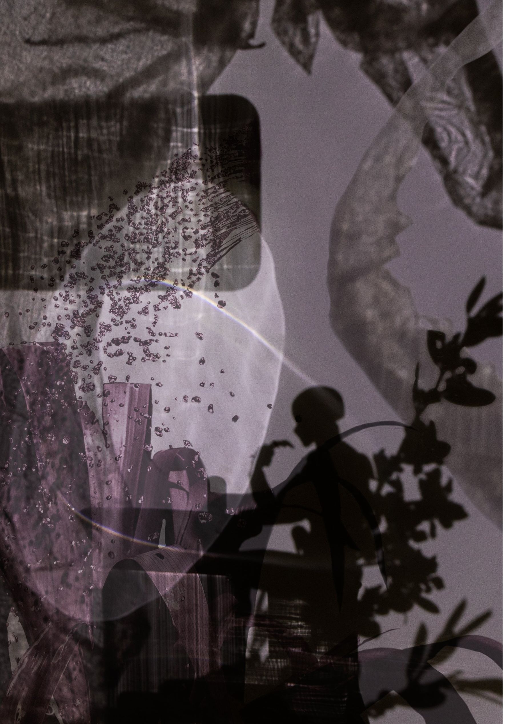 A painting of a woman sitting in front of a tree