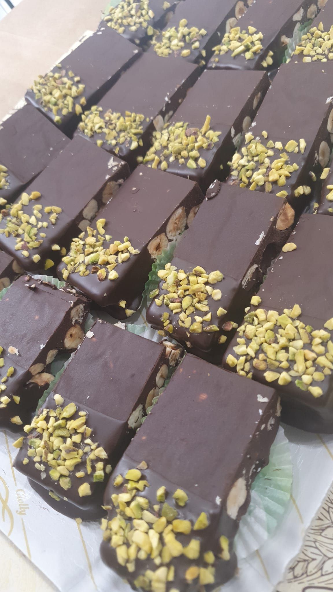 torrone al  cioccolato