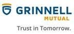 Grinnell Mutual logo: shield icon, company name, 