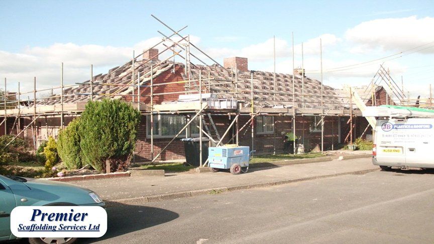 roofing scaffolding