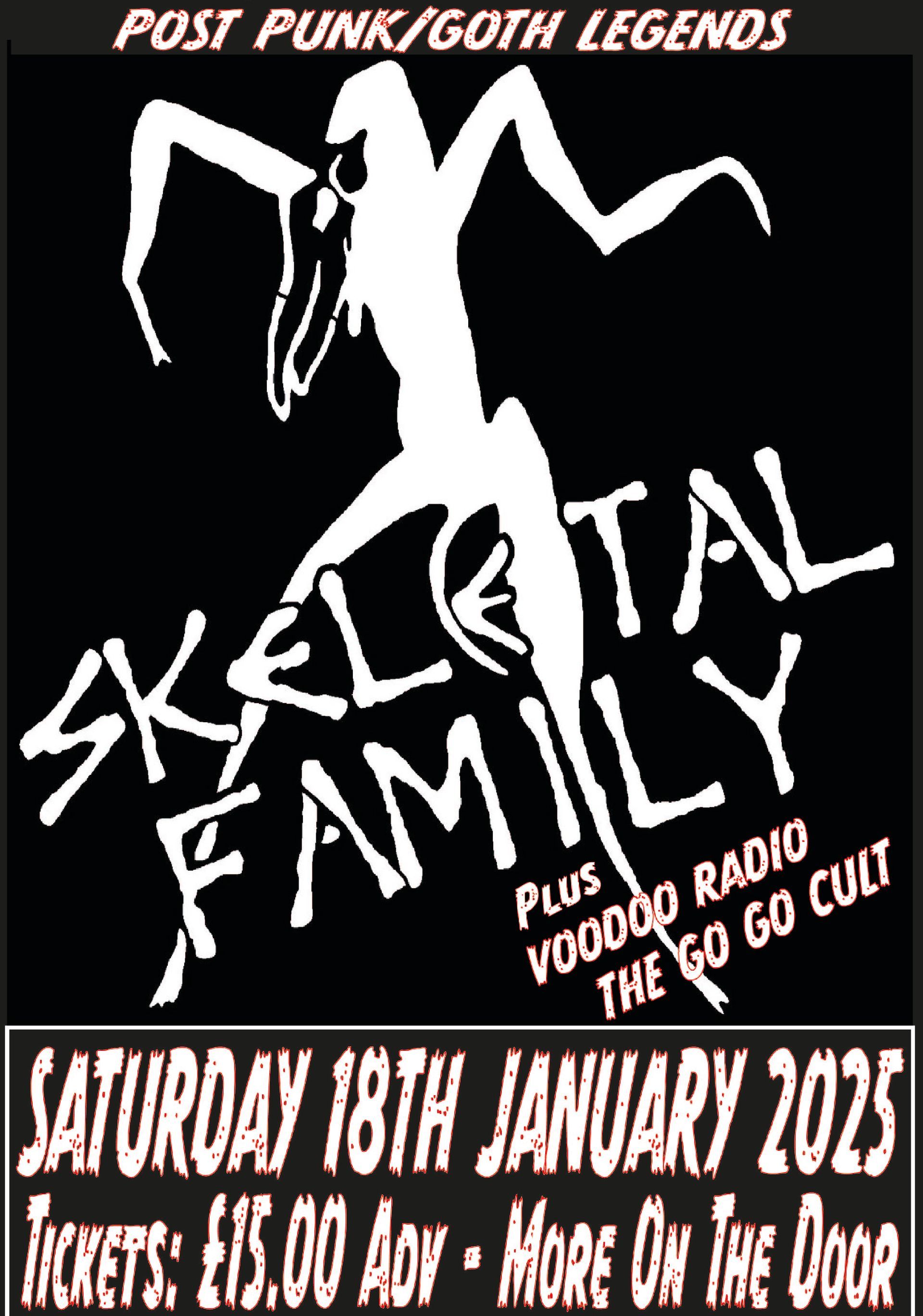A poster for a concert on saturday 18th january 2025