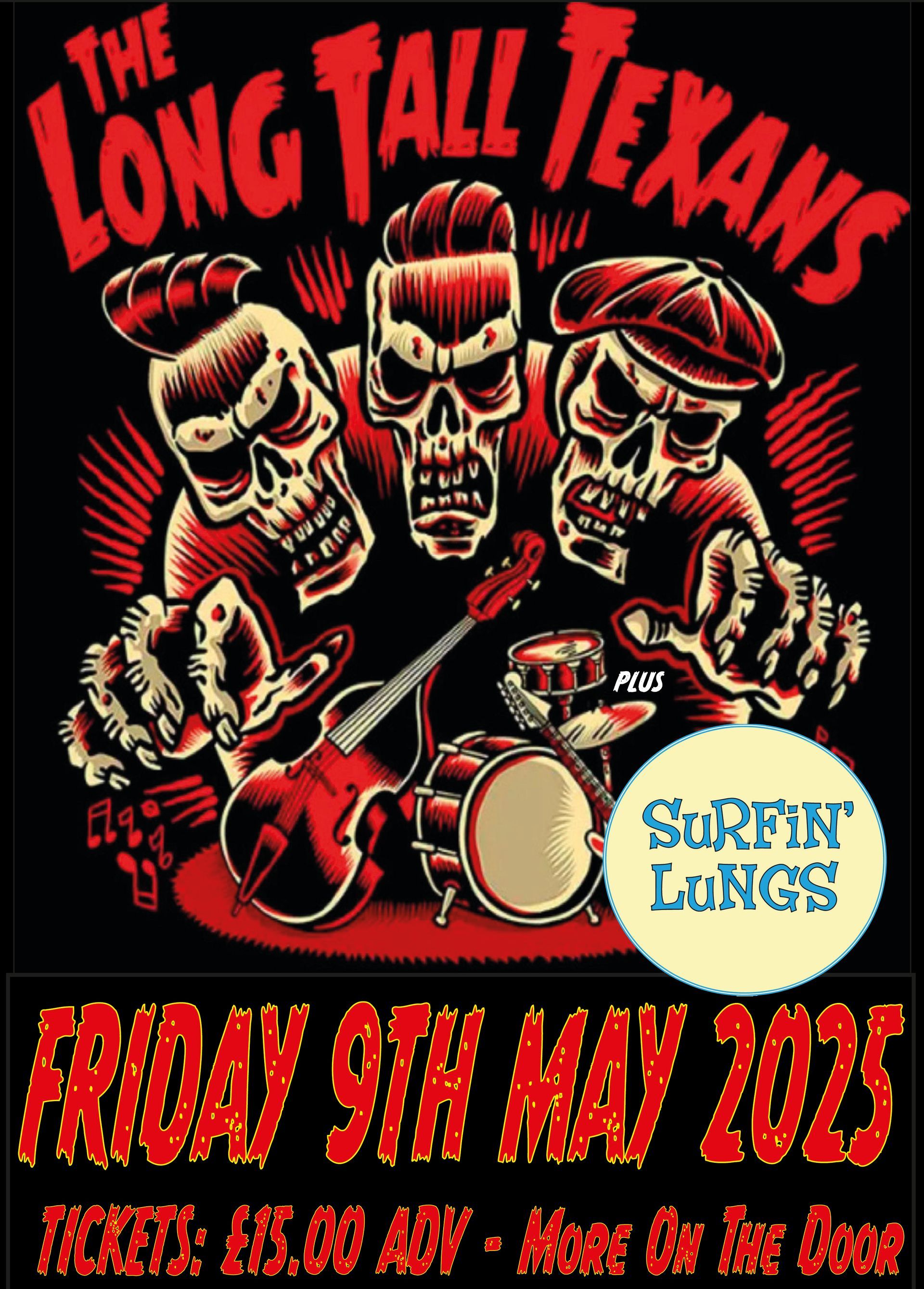 A poster for the long tall texans on friday may 9th