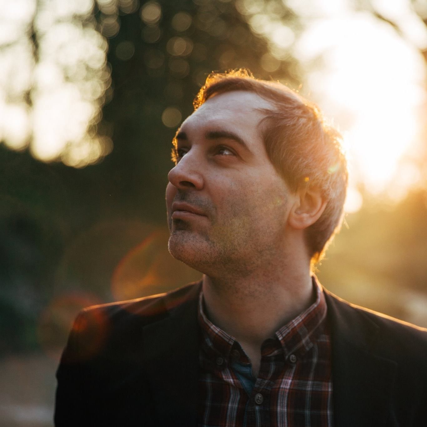 Picture of Ben Marwood in the woods