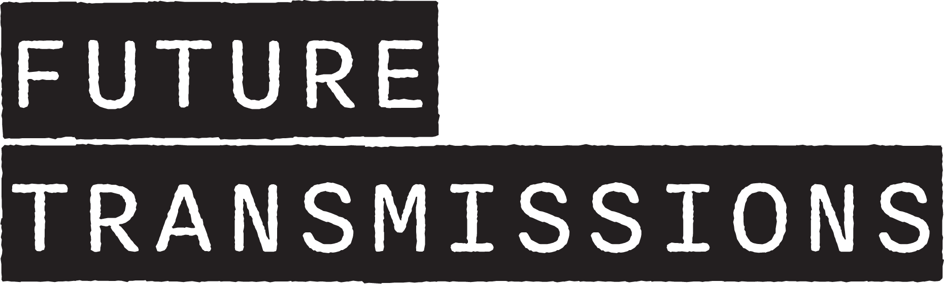 A black and white logo for future transmissions
