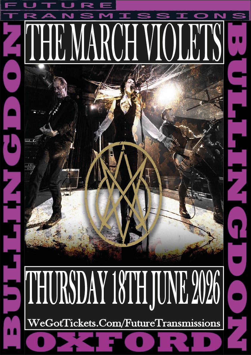 A picture of the March Violets performing in poster