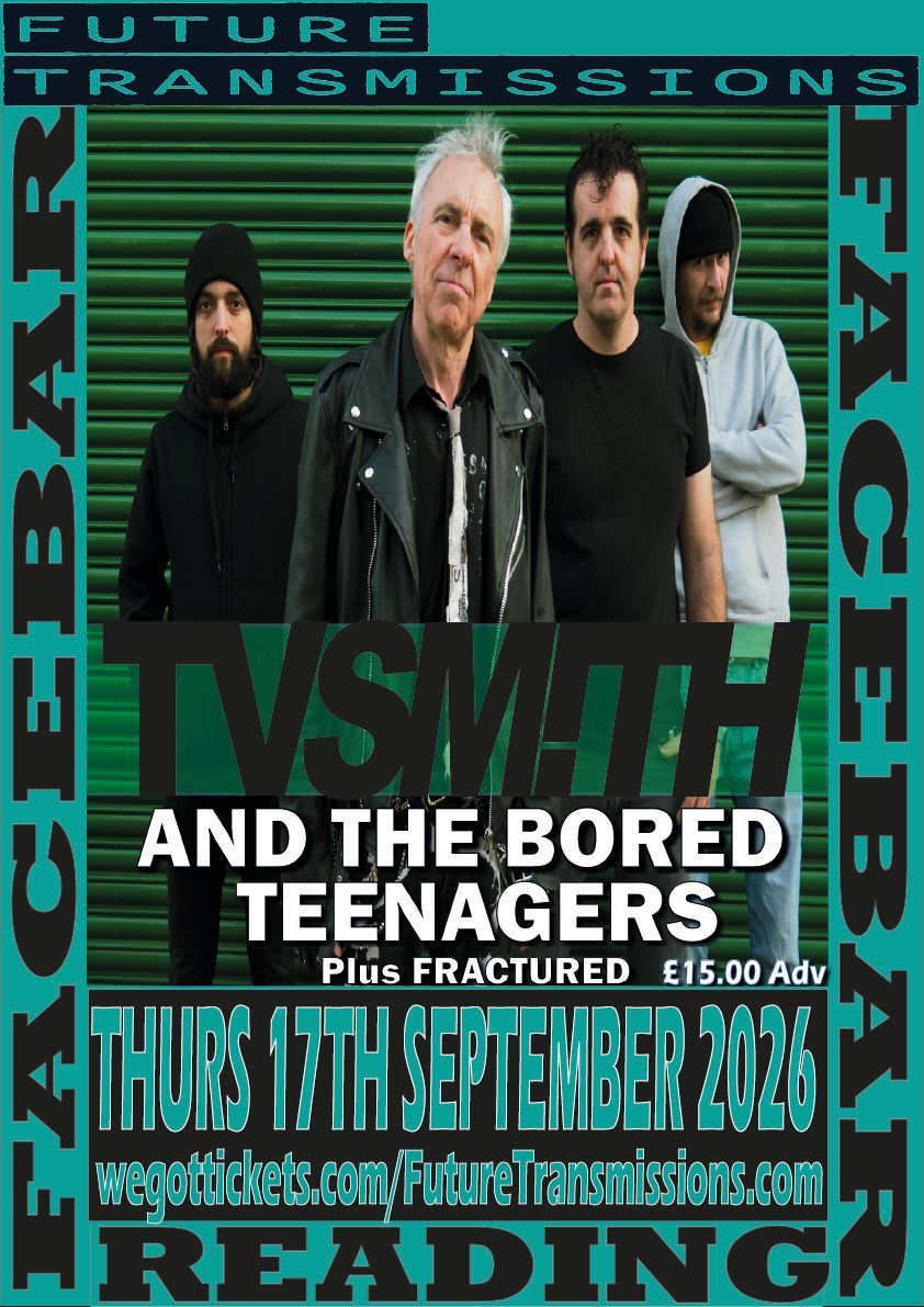 Picture of TV Smith with his bored teenagers