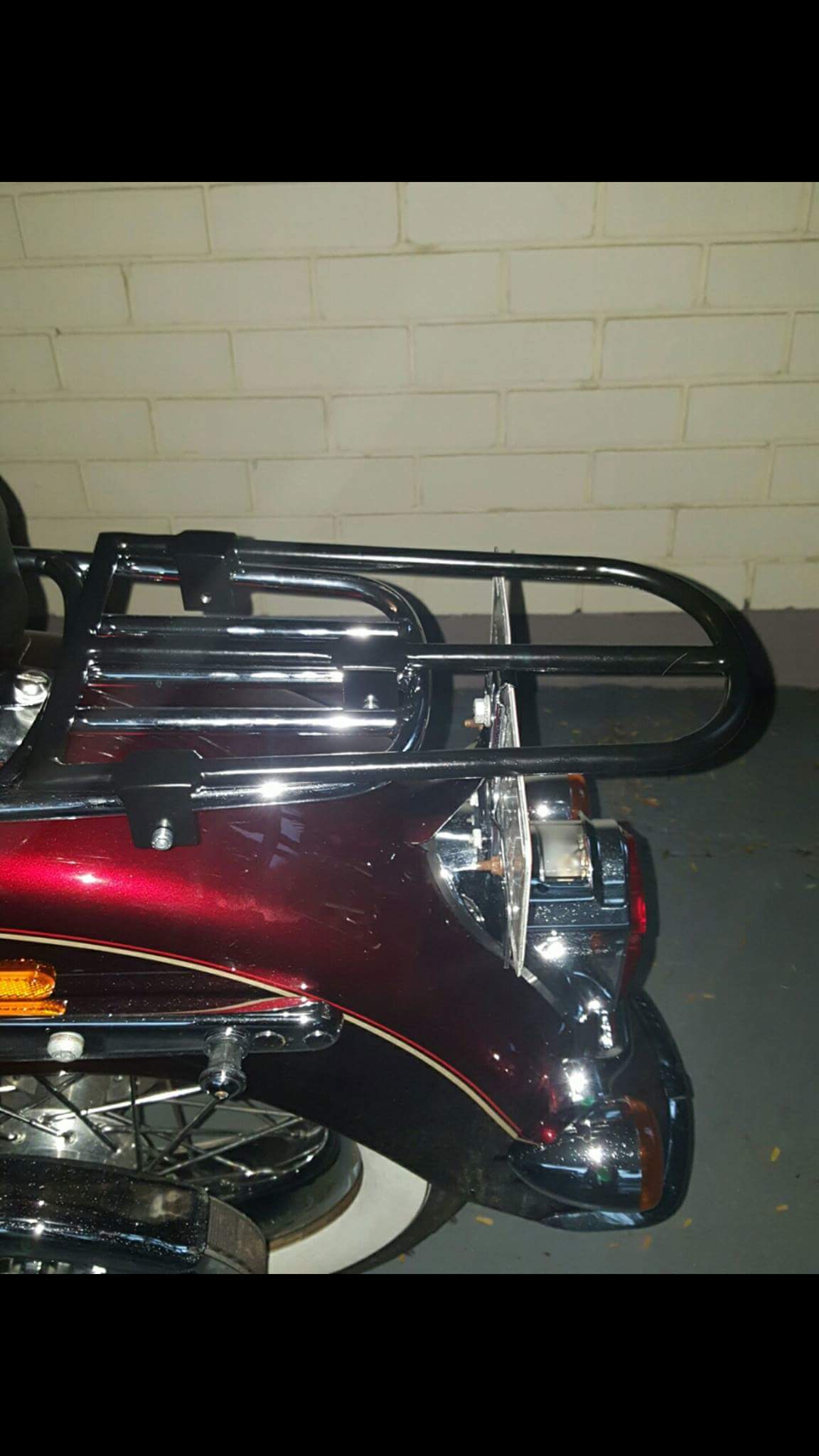 Motorbike rack