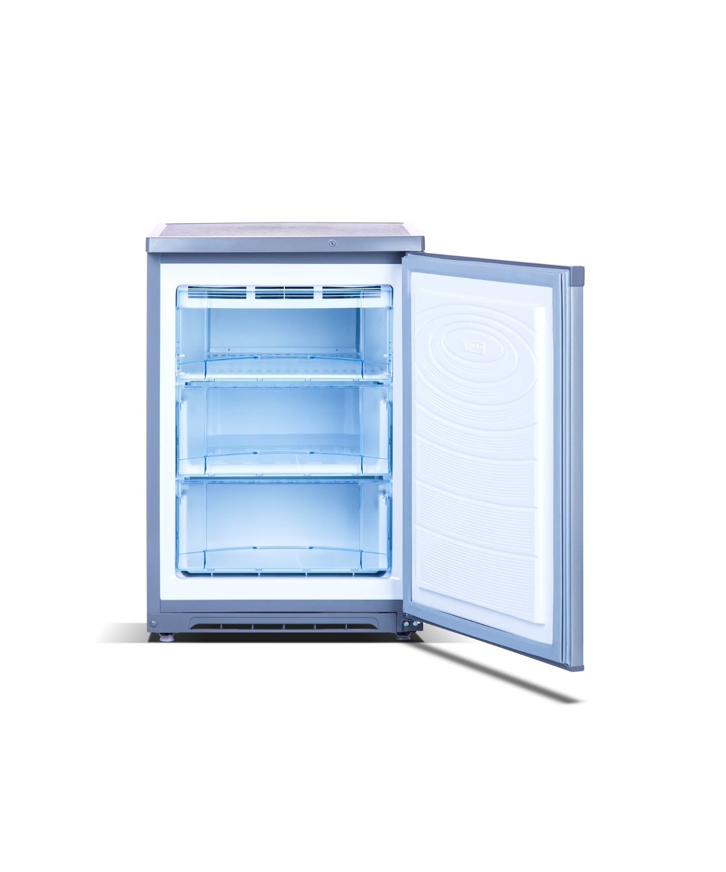 An Empty Refrigerator With the Door Open — Chilltech Air Conditioning & Refrigeration In Central Highlands, QLD