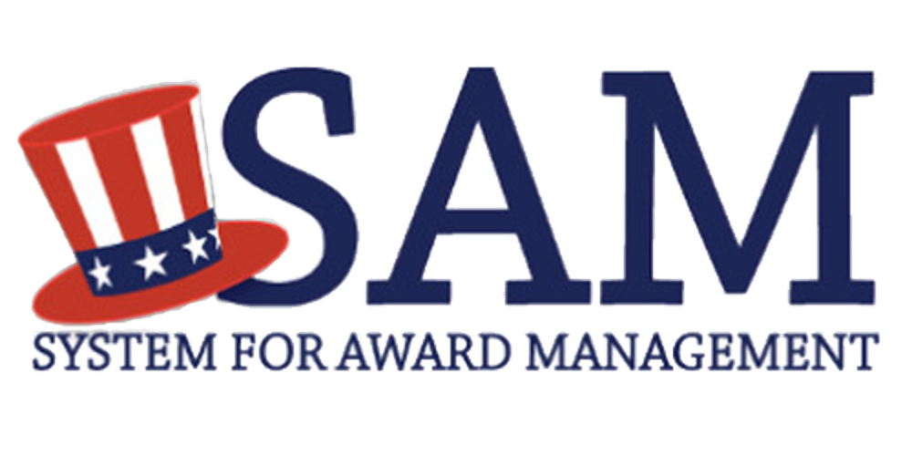 Logo for System for Award Management: 