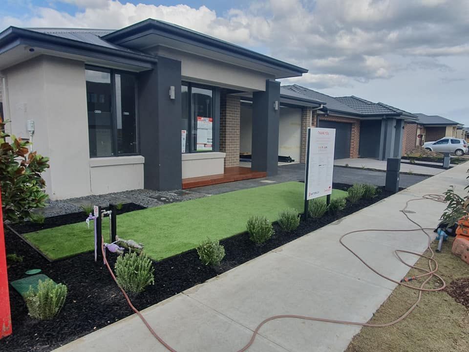 small garden after makeover