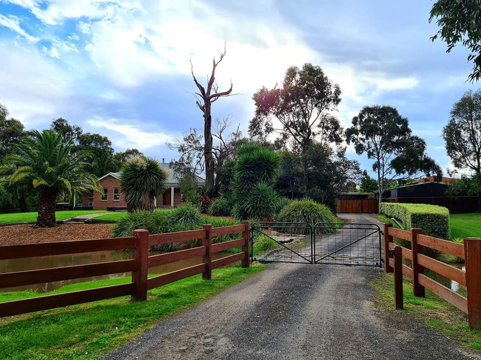 entry gate to the property